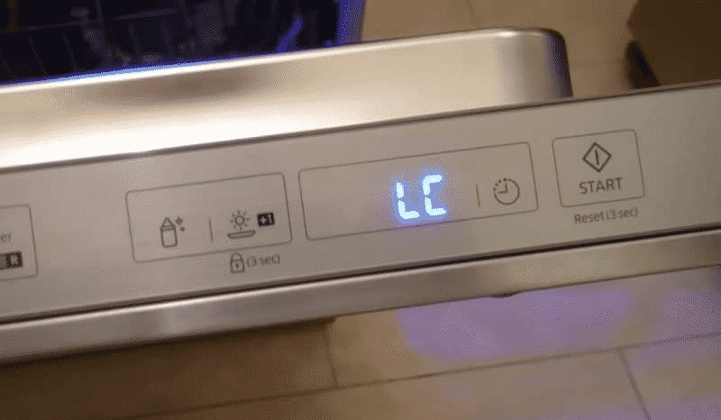 بررسی ارورهای lc و le ماشین ظرفشویی سامسونگ