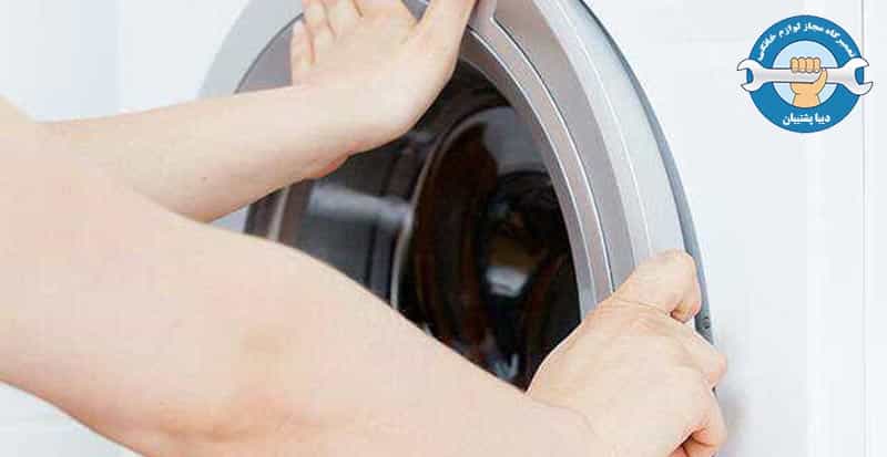 علل باز نشدن درب ماشین لباسشویی سامسونگ