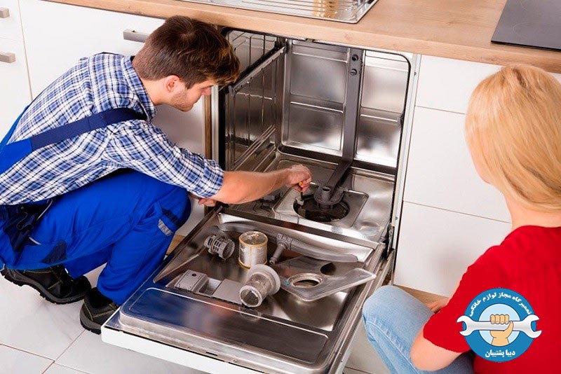 بررسی دلایل نشتی آب از ماشین ظرفشویی سامسونگ