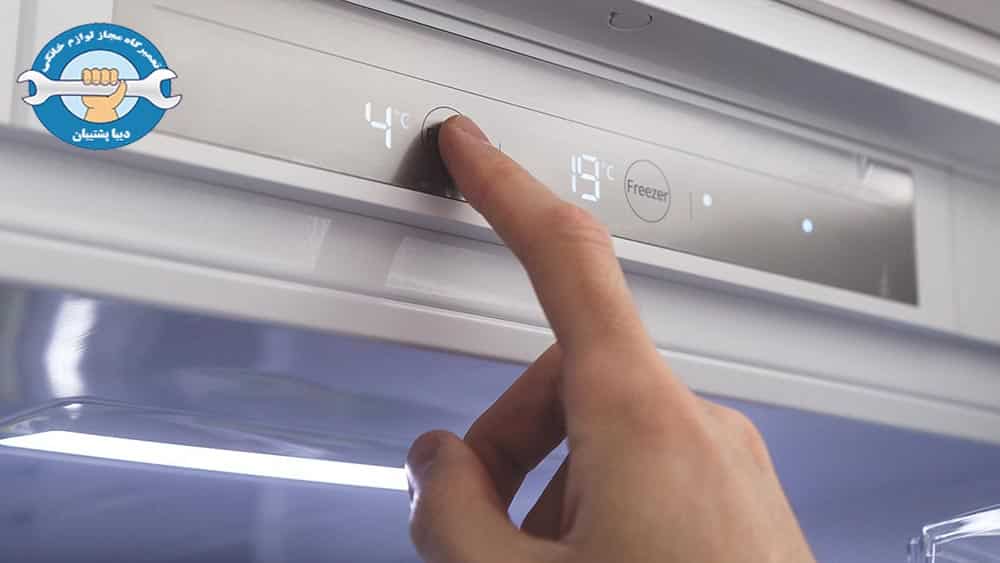 علت خرابی نمایشگر یخچال سامسونگ